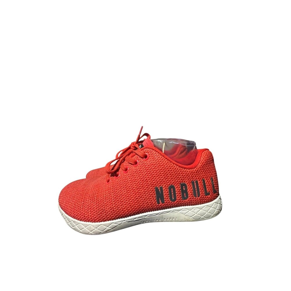 Nobull Superfabric Trainer Women's Size 7.5 Workout Gym Shoe Red Athletic